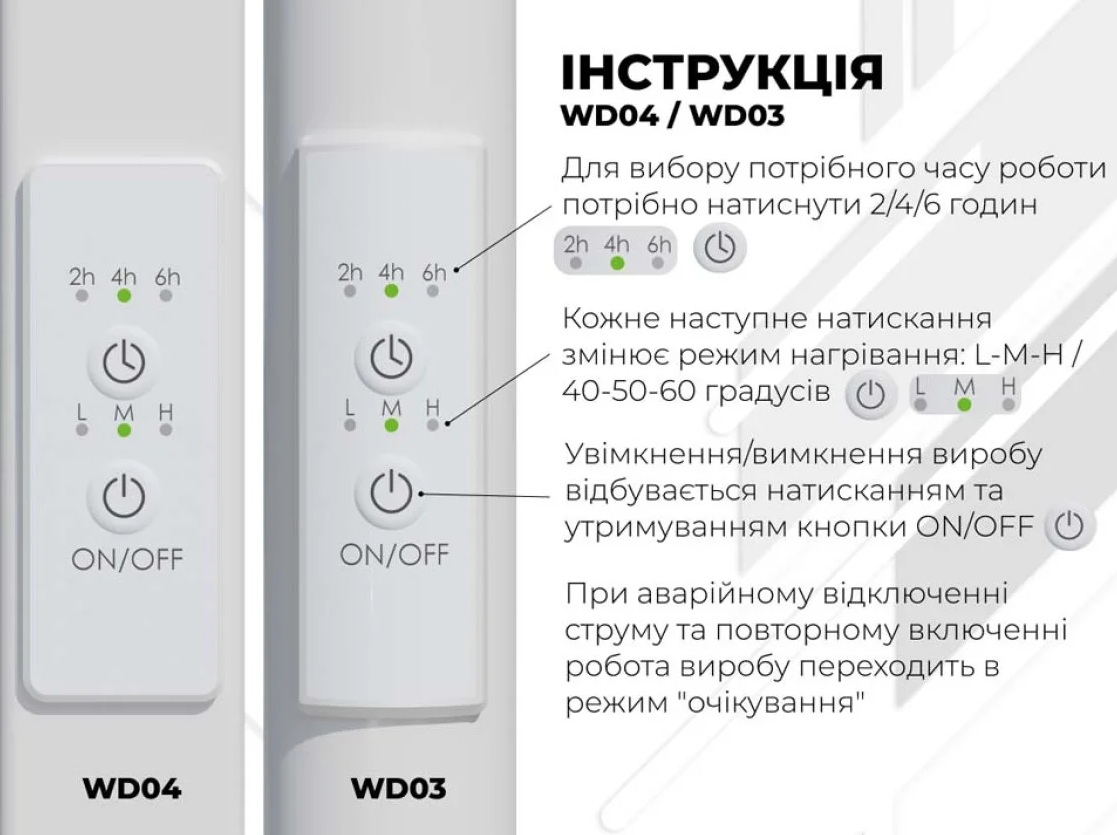 в продаже Полотенцесушитель Deffi Lima П12 400x800, белый, WD04, левое подключение (A.LI.80.40.12.E.W.L.4) - фото 3