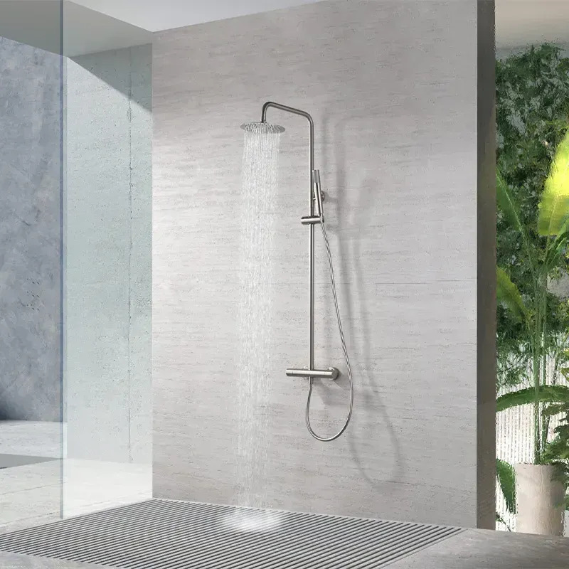 Душевая система Imex Monza Brushed Nickel BTM039/NQ цена 29194 грн - фотография 2