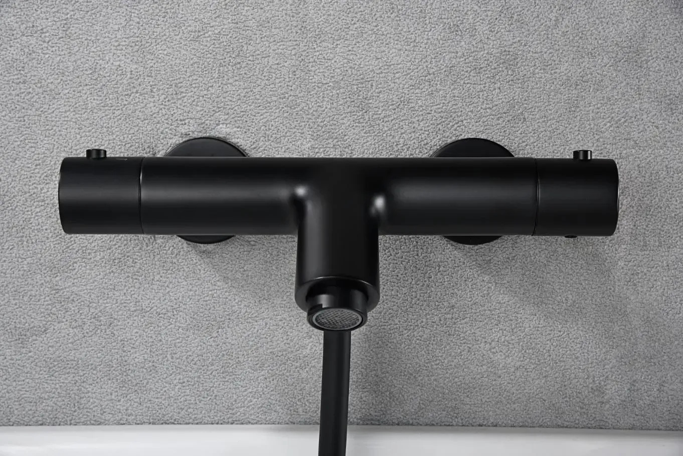 в продаже Смеситель для ванны и душа Imex Monza Black Matt BTM039-4NG - фото 3