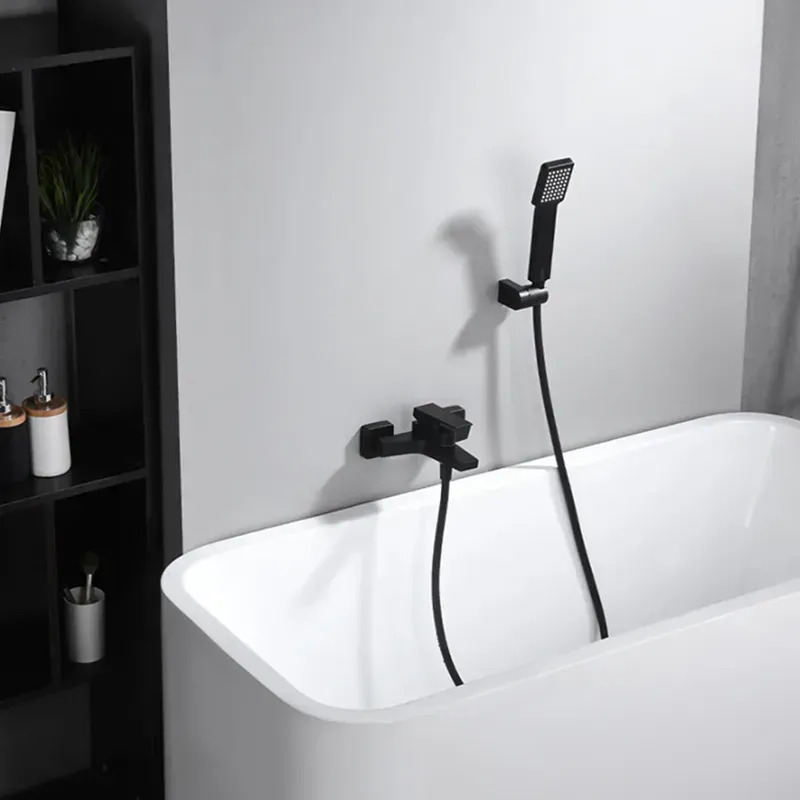 Смеситель для ванны и душа Imex Art Black Matt BDAR025-4NG цена 14708 грн - фотография 2