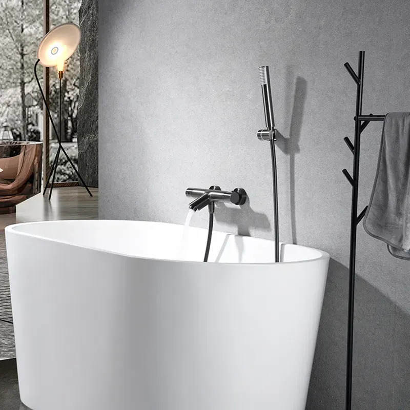 в продаже Смеситель для ванны и душа Imex Monza Gun Metal BTM039-4BGM - фото 3