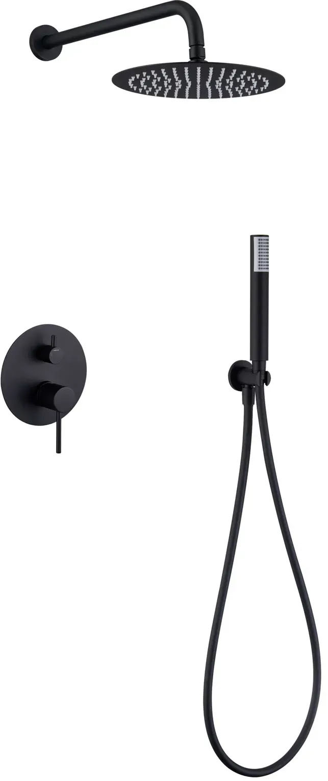 Набор для душа Imex Monza Matt Black GPM039/NG