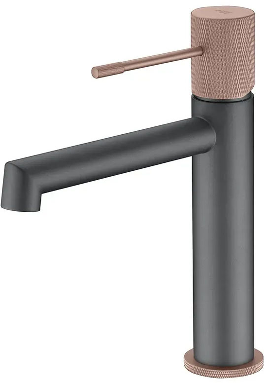 Смеситель для умывальника Imex Line Matt Grey/Champagne BDD038-1GC