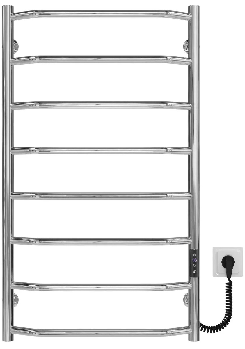Рушникосушка Deffi Трапеція П8 500x900, хром, JD03, праве підключення (C.TR.90.50.8.E.C.R.1)