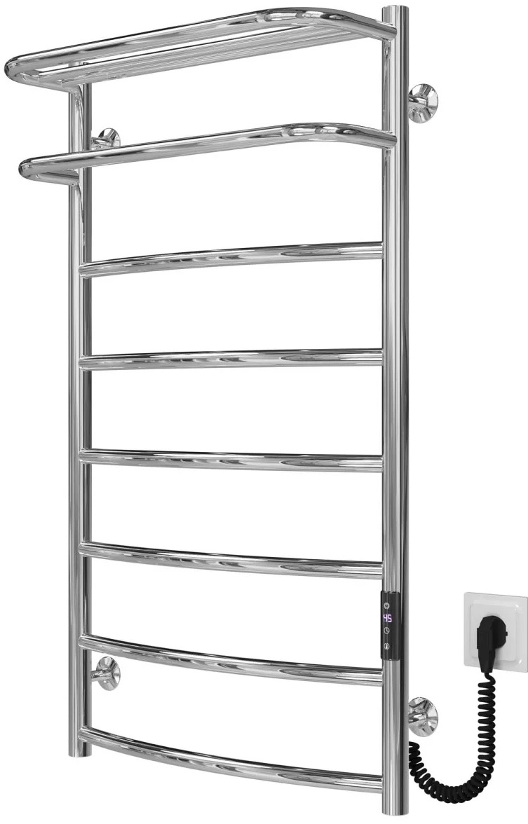 Полотенцесушитель Deffi Отель П8 500x900, хром, JD03, правое подключение (C.OD.90.50.8.E.C.R.1) цена 8400 грн - фотография 2