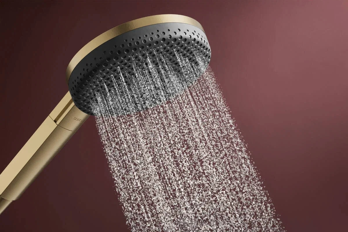Душевая система Hansgrohe Raindance Alive Q 340/210 1jet ShowerSelect Comfort Brushed Bronze 24580140 отзывы - изображения 5