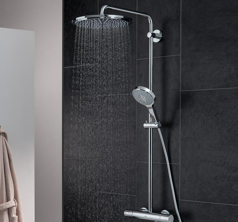 Душевая система Grohe Rainshower System 310 27968000 цена 37584 грн - фотография 2