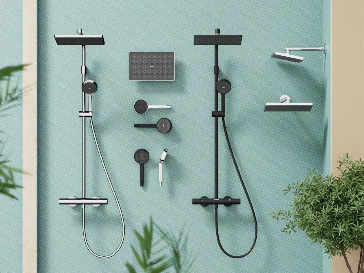 Душевая система Hansgrohe Activera Q 290/180 1jet EcoSmart Chrome 28747000 цена 19102 грн - фотография 2