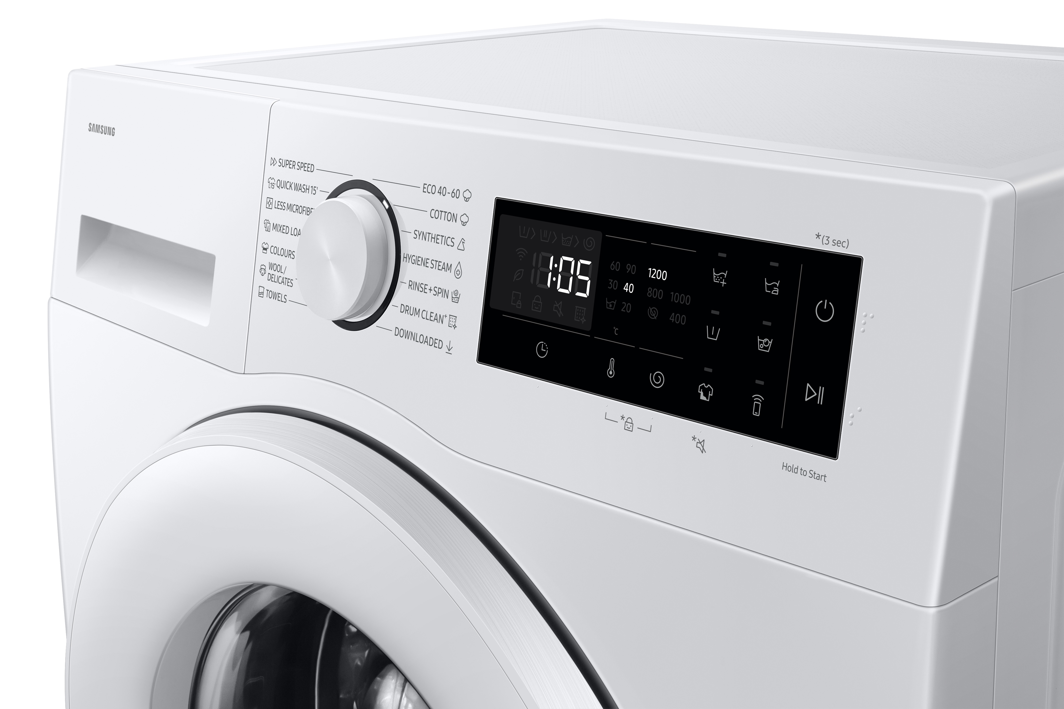 Пральна машина Samsung WW80FG5L32TELE огляд - фото 8