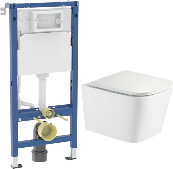 Комплект инсталляции с унитазом Geberit c06810200+458.103.00.2