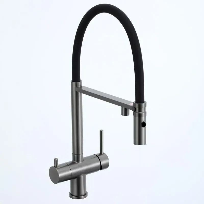 в продажу Змішувач для кухні Fabiano FKM 3130 Black Steel (8231.403.1930) - фото 3