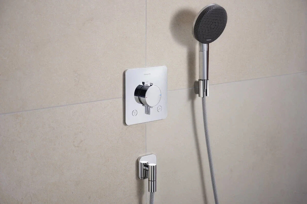 Смеситель с термостатом Hansgrohe Ecostat Comfort Q Chrome 33713000 цена 35323 грн - фотография 2