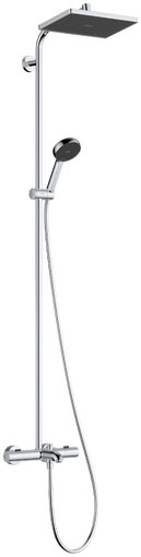 Душевая система Hansgrohe Activera Q 290/180 EcoSmart Chrome 28753000
