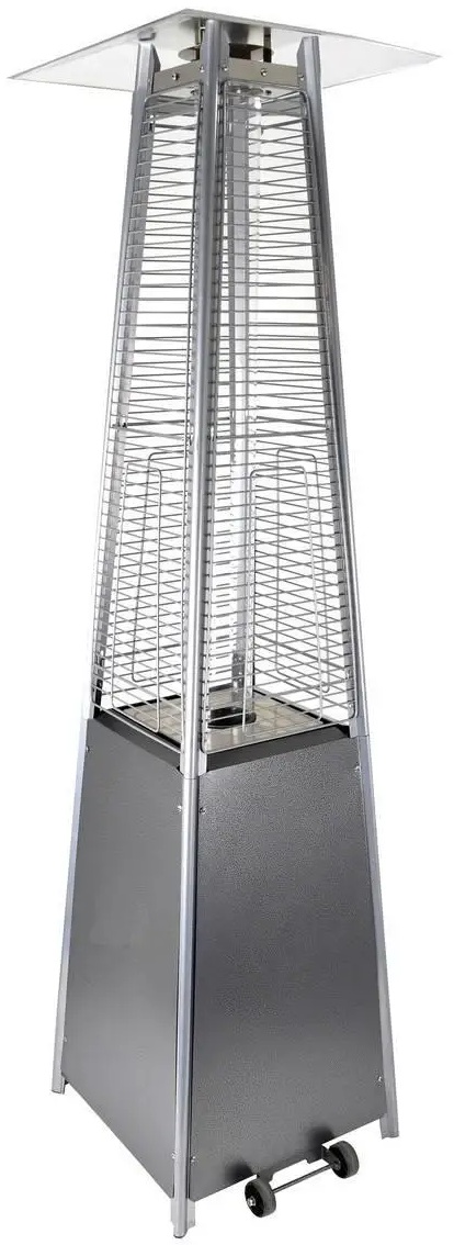 Газовий обігрівач Activa Pyramide Cheops II Grey-Black (13610GB) ціна 29650 грн - фотографія 2