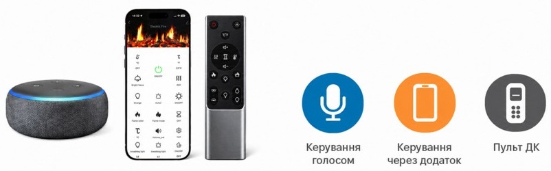 Електрокамін Royal Holographic TS 50 H LCD Wi-Fi (TS50H-LCD) характеристики - фотографія 7