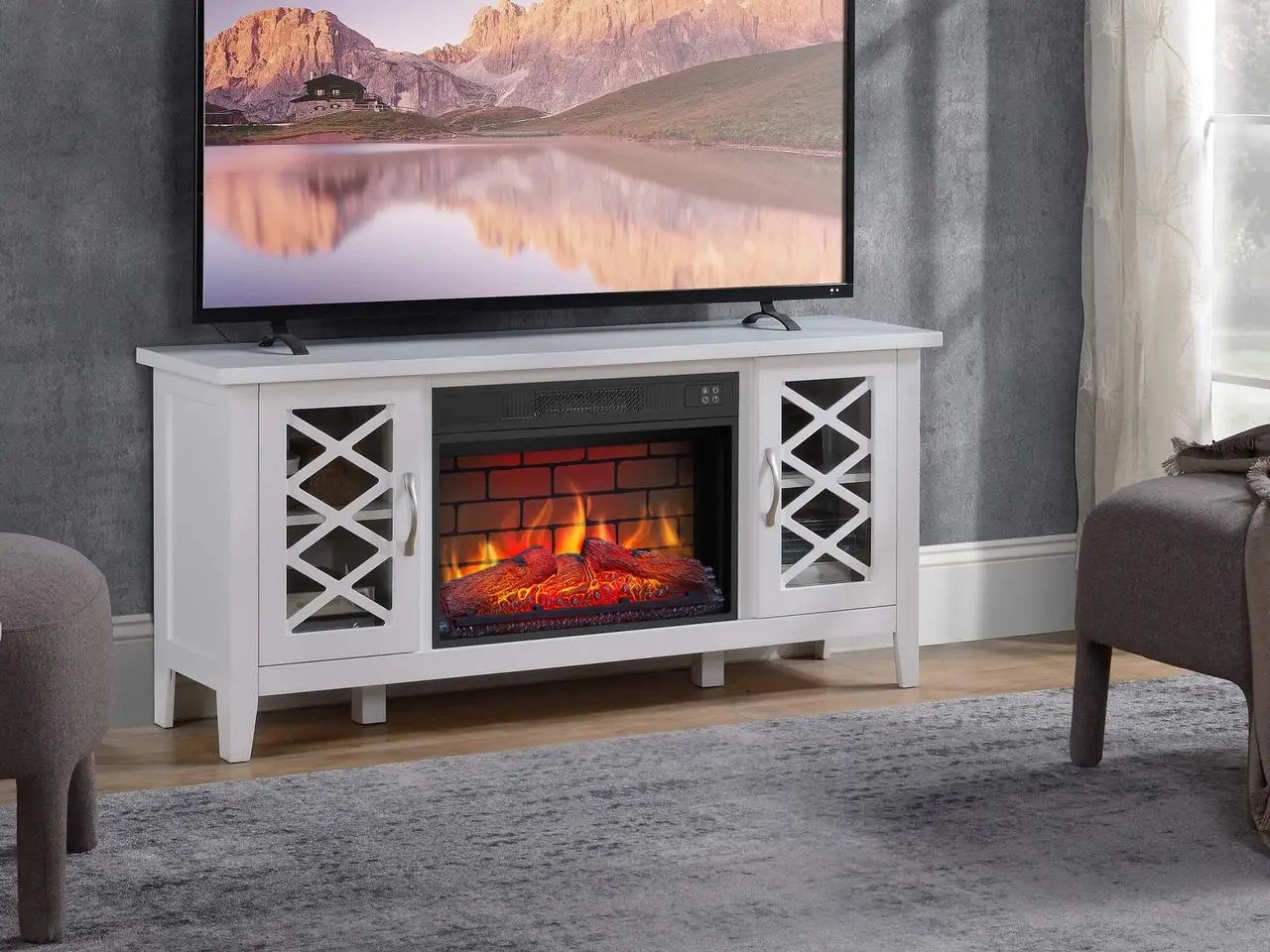 Камінокомплект ArtiFlame Odessa AF23BS білий інструкція - зображення 6