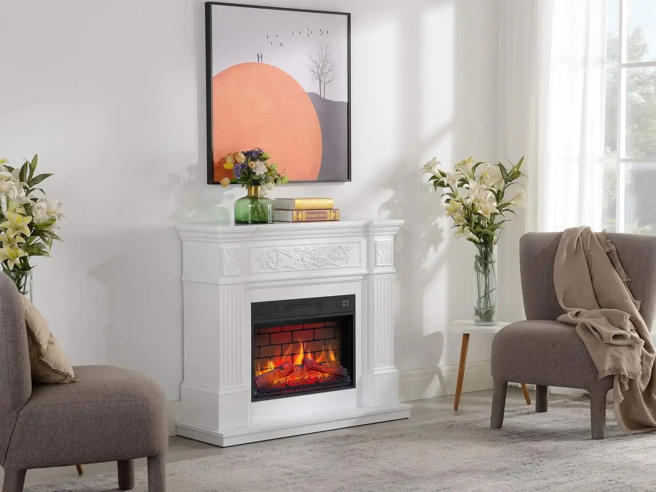 Камінокомплект ArtiFlame Toscana AF23BS білий інструкція - зображення 6