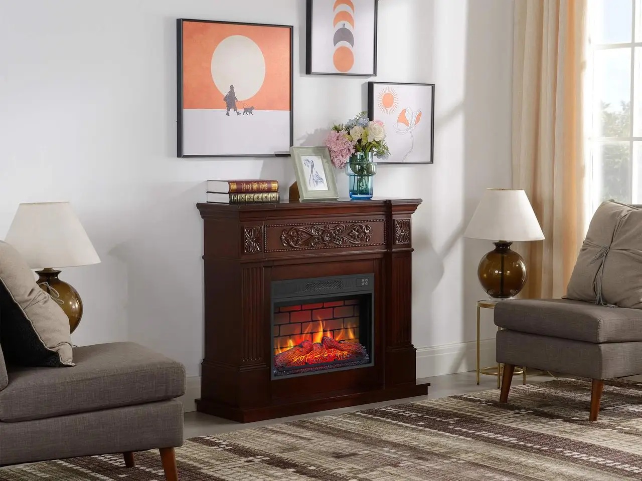 Камінокомплект ArtiFlame Toscana AF23BS Russet інструкція - зображення 6