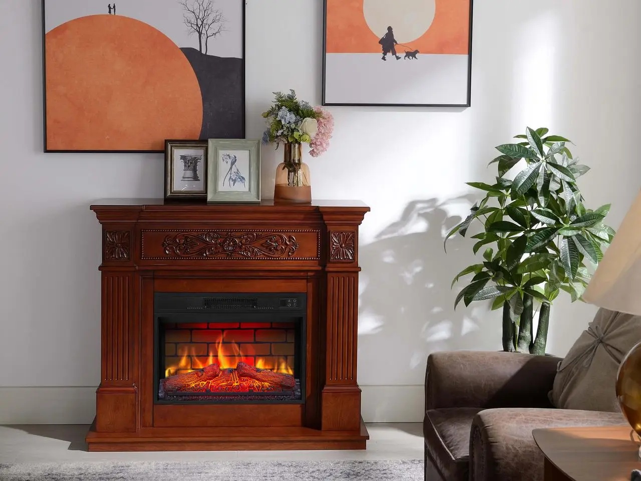 Камінокомплект ArtiFlame Toscana AF23BS дуб інструкція - зображення 6