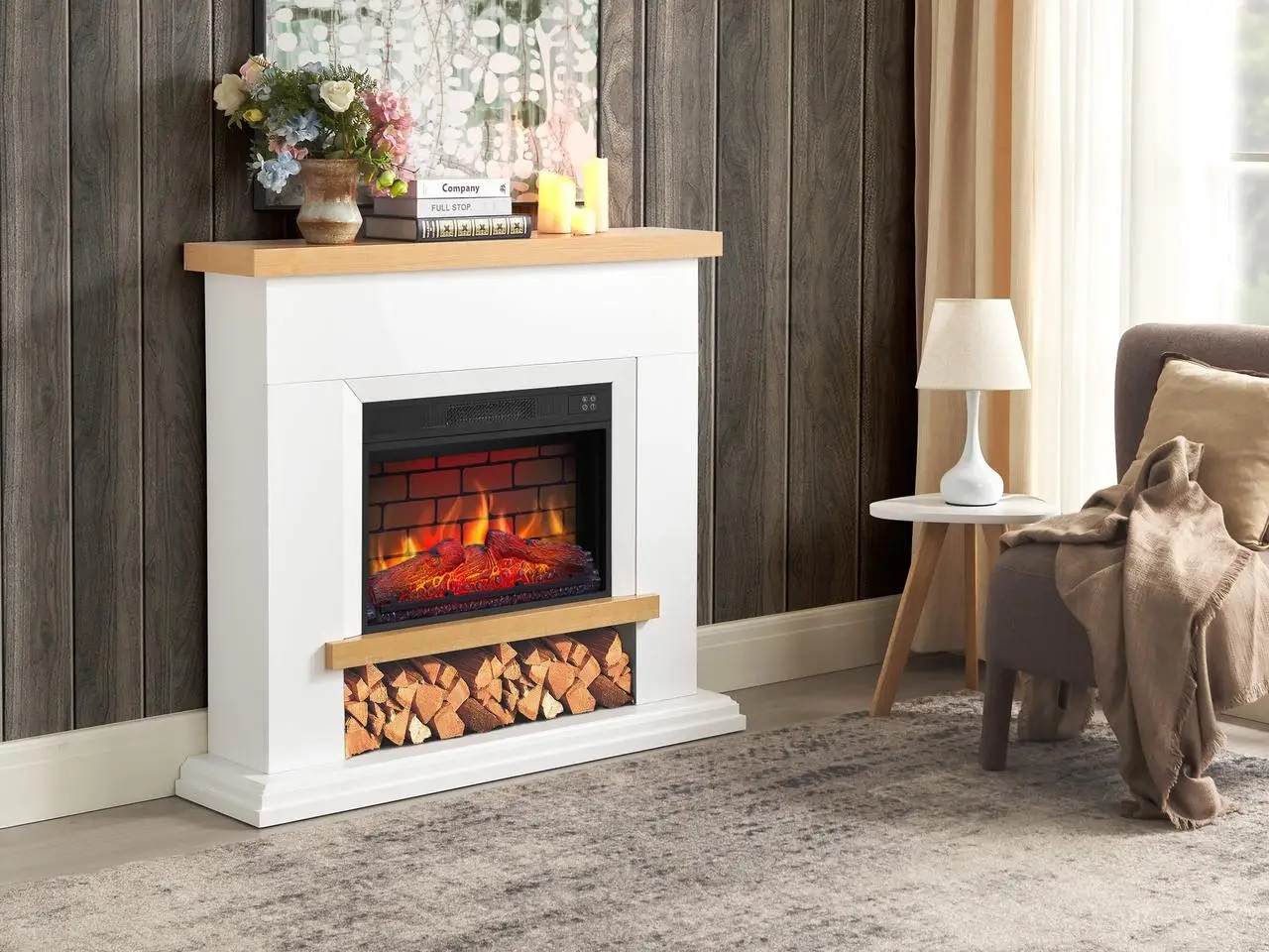 Камінокомплект ArtiFlame Shelford AF23BS білий інструкція - зображення 6