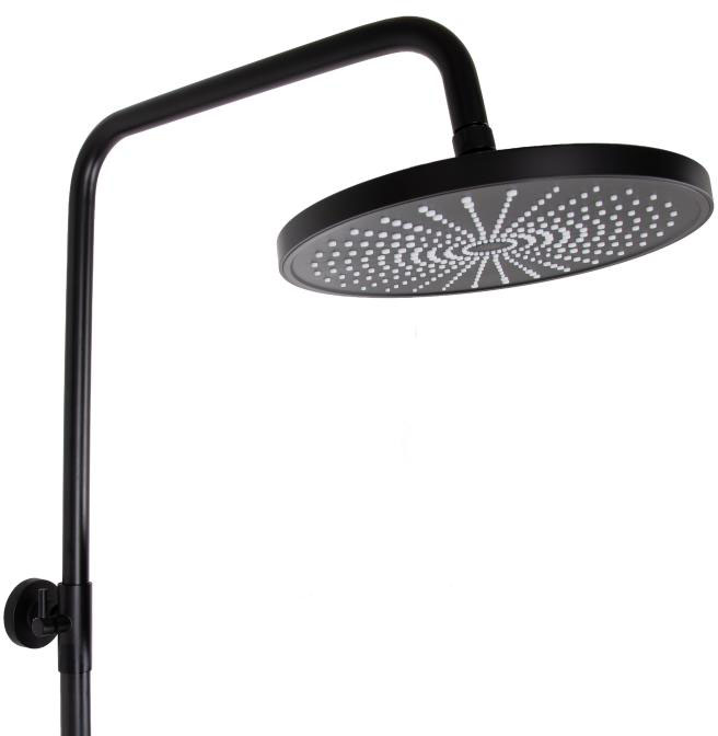 Душевая система Q-Tap Jay QTJAY110BLM45550 Black Matt инструкция - изображение 6