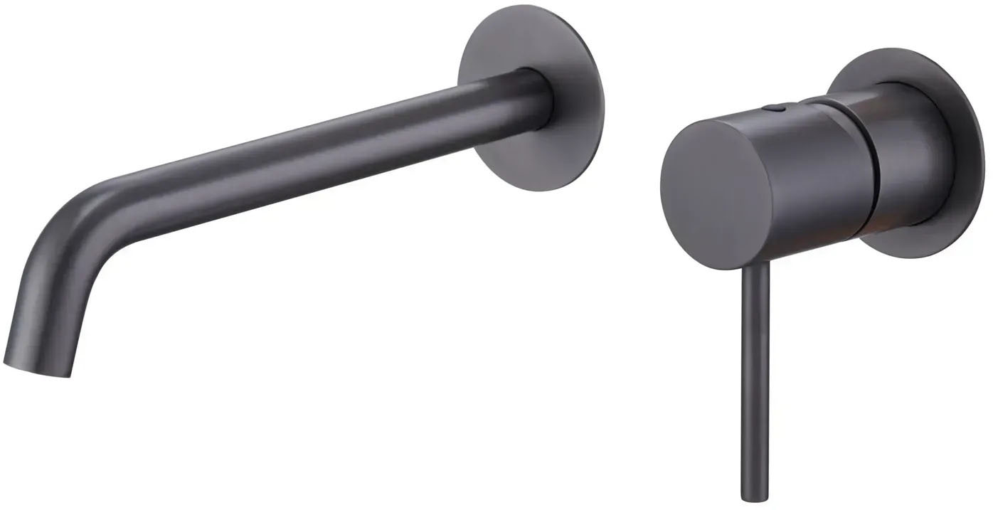 Смеситель для умывальника Imex Monza Black Gun Metal GLM039/BGM