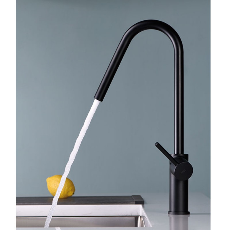 Смеситель для кухни Imex Kenia Black Matt GCE020/NG цена 11109 грн - фотография 2