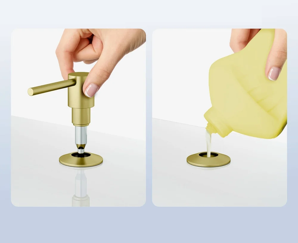 в продаже Дозатор для мыла Fabiano FASD 41 Nano Gold (8241.401.1144) - фото 3