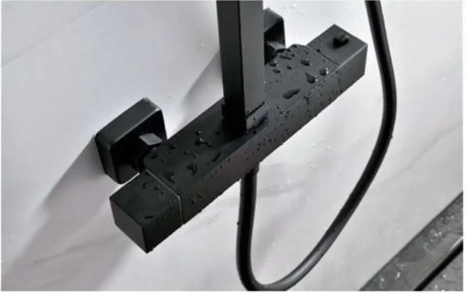 Душова система Imex Vigo Matt Black BTV013/NG ціна 34663 грн - фотографія 2