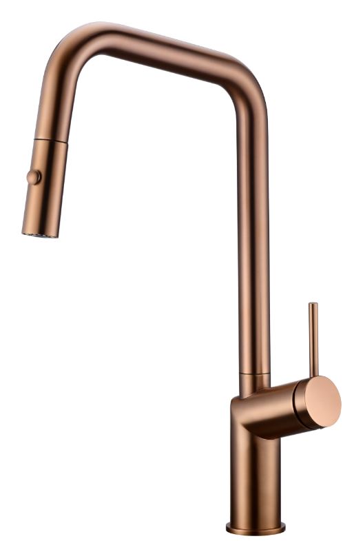 Смеситель для кухни Imex Bonn PVD Brushed Rose Gold GCE024/ORC