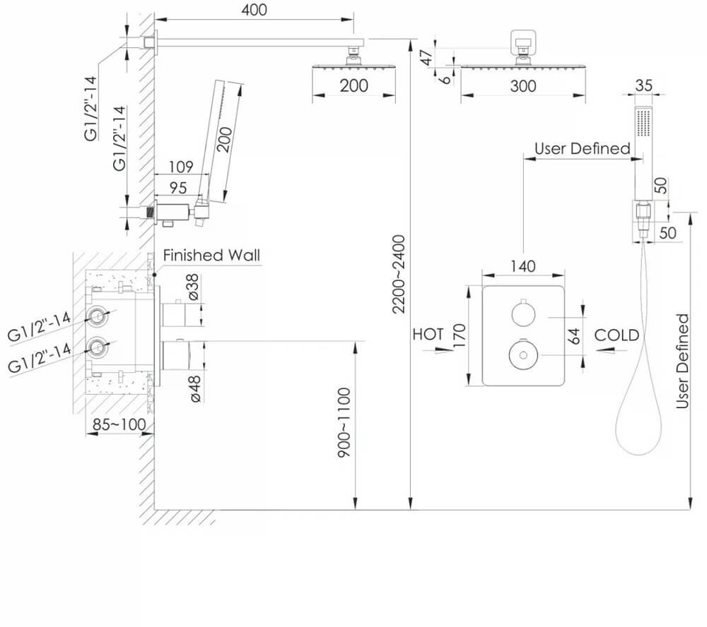 Imprese Grafiky ZMK0424070482 Габаритные размеры