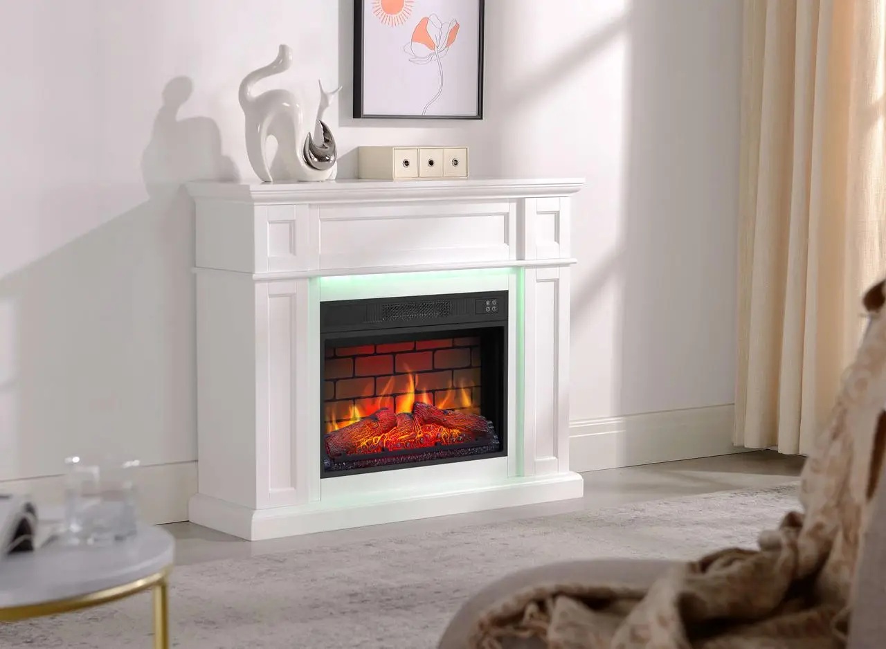 Камінокомплект ArtiFlame Linz AF23BS білий з LED підсвіткою характеристики - фотографія 7