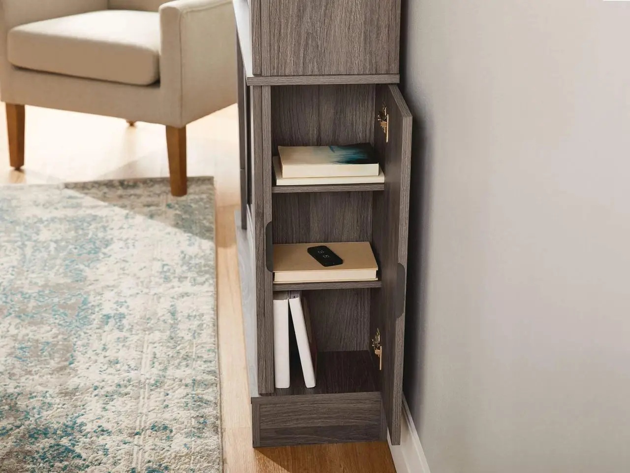 Камінокомплект ArtiFlame For Living AF23BS дуб сірий зовнішній вигляд - фото 9
