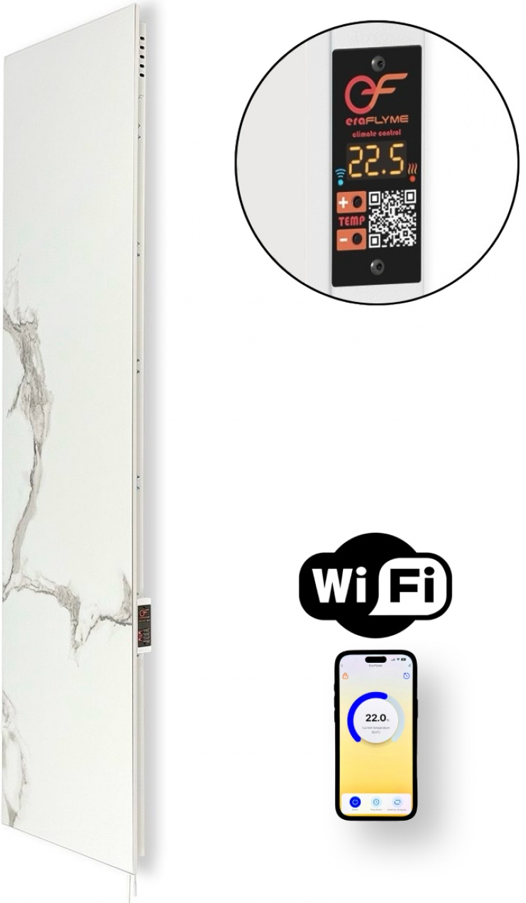 в продажу Панельний обігрівач Flyme 700TW з Wi-Fi (C700TW-WS-WF) - фото 3