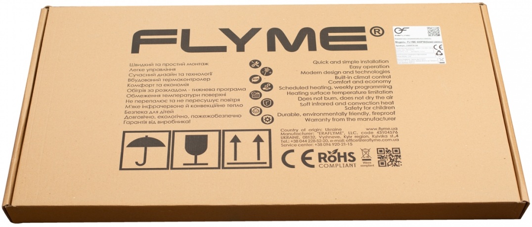 Панельный обогреватель Flyme 600TBg (C600TBg) отзывы - изображения 5