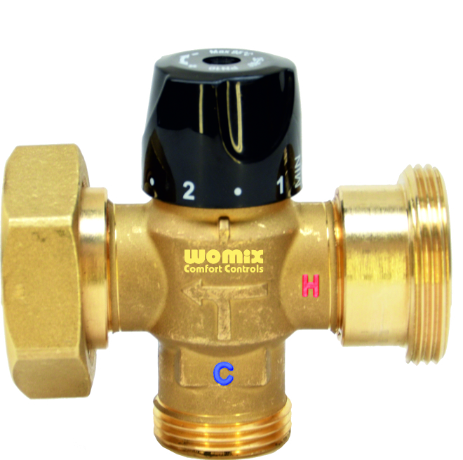 Отзывы термостатический клапан Womix MIX THERM-R 20-45° (601217) в Украине