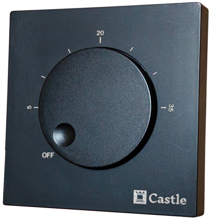 Терморегулятор Castle AC309H, графіт ціна 665 грн - фотографія 2