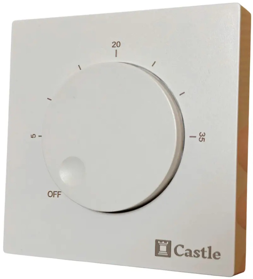 Терморегулятор Castle AC309H, белый цена 665 грн - фотография 2