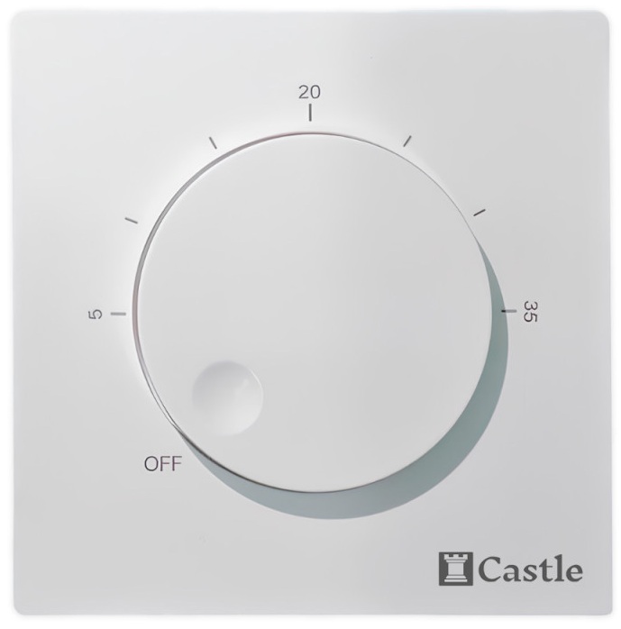 Терморегулятор Castle AC309H, белый