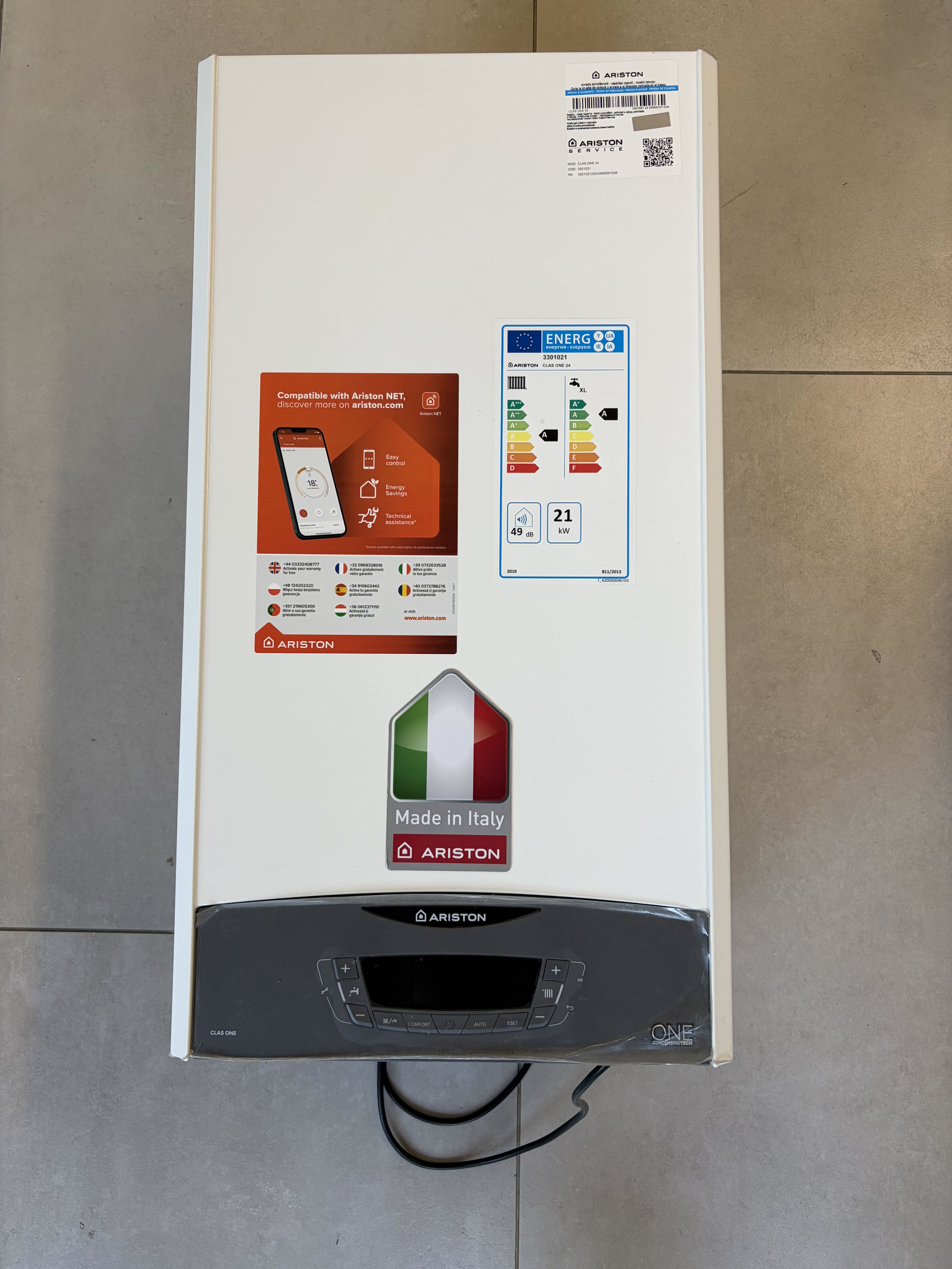 Газовый котел Ariston Clas ONE 24 Уценка цена 37499 грн - фотография 2