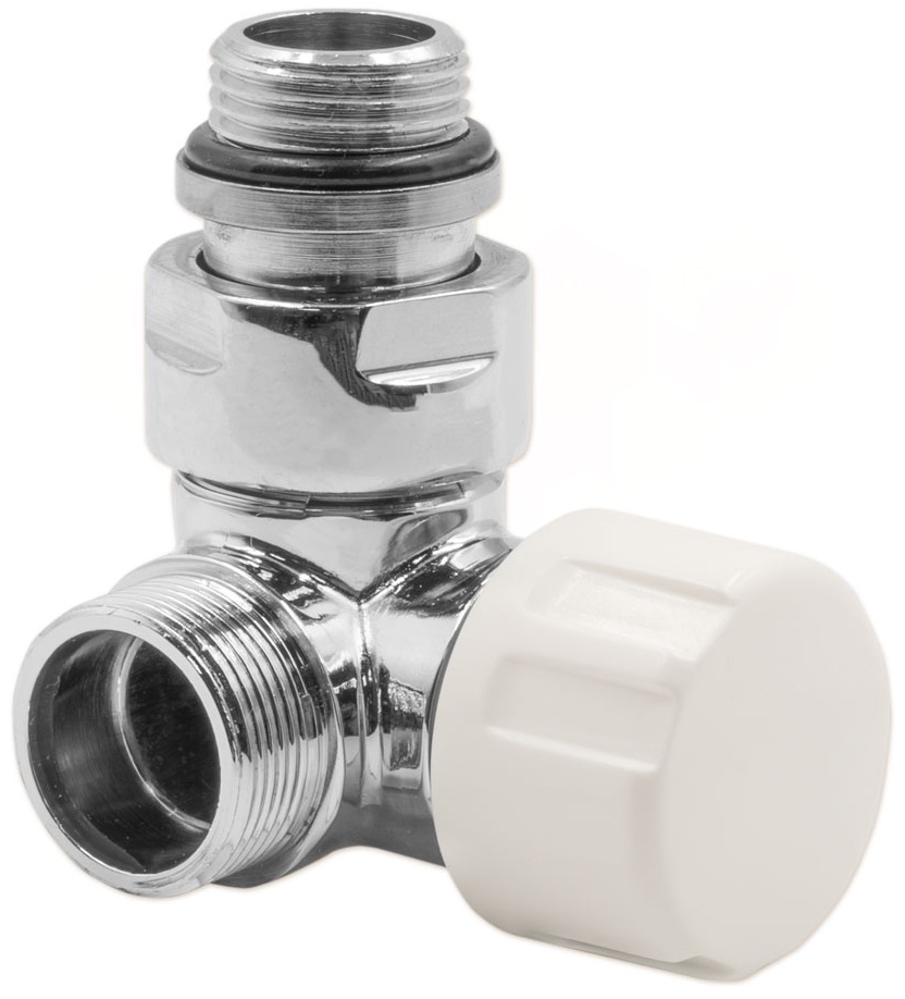 Carlo Poletti Corner 1/2" x 24-19 DX, Chrome (V75111BDX)