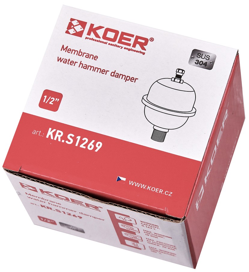 продаём Koer KR.S1269 - 1/2" (KR5623) в Украине - фото 4