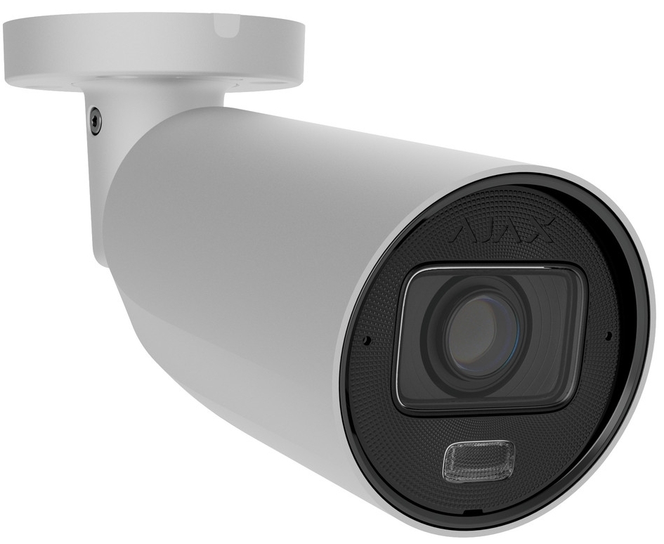 Камера відеоспостереження Ajax BulletCam HLVF (5 Mp) White (00126277)