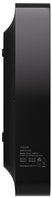 Пожарная централь Ajax EN54 Fire Hub Jeweller Black (00125733) инструкция - изображение 6