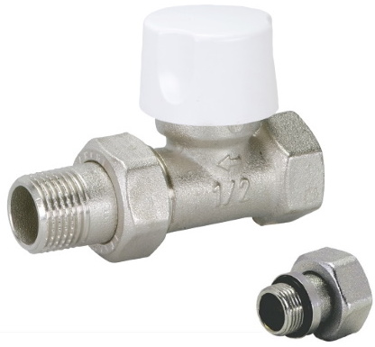 Клапан радиаторный Bianchi 403T 1/2", прямой (403TN0040G)