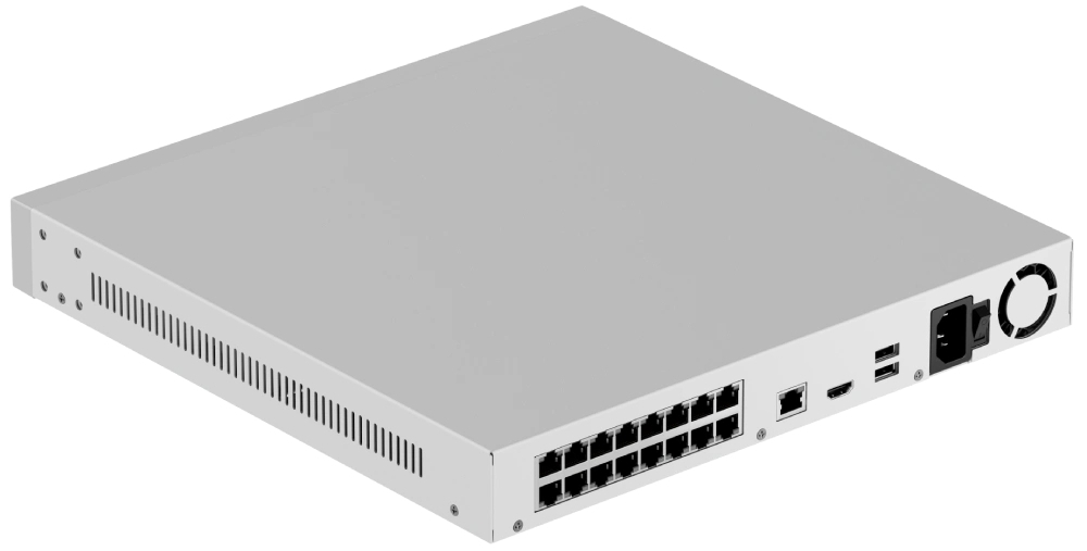 Відеореєстратор Ajax NVR H2D16PAC (16-ch) White (00140917)