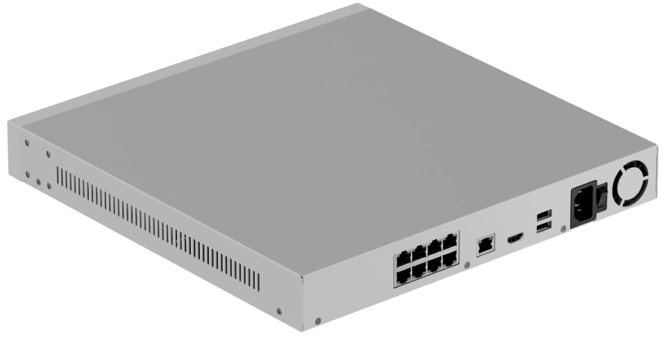 Відеореєстратор Ajax NVR H2D8PAC (8-ch) White (00140913)