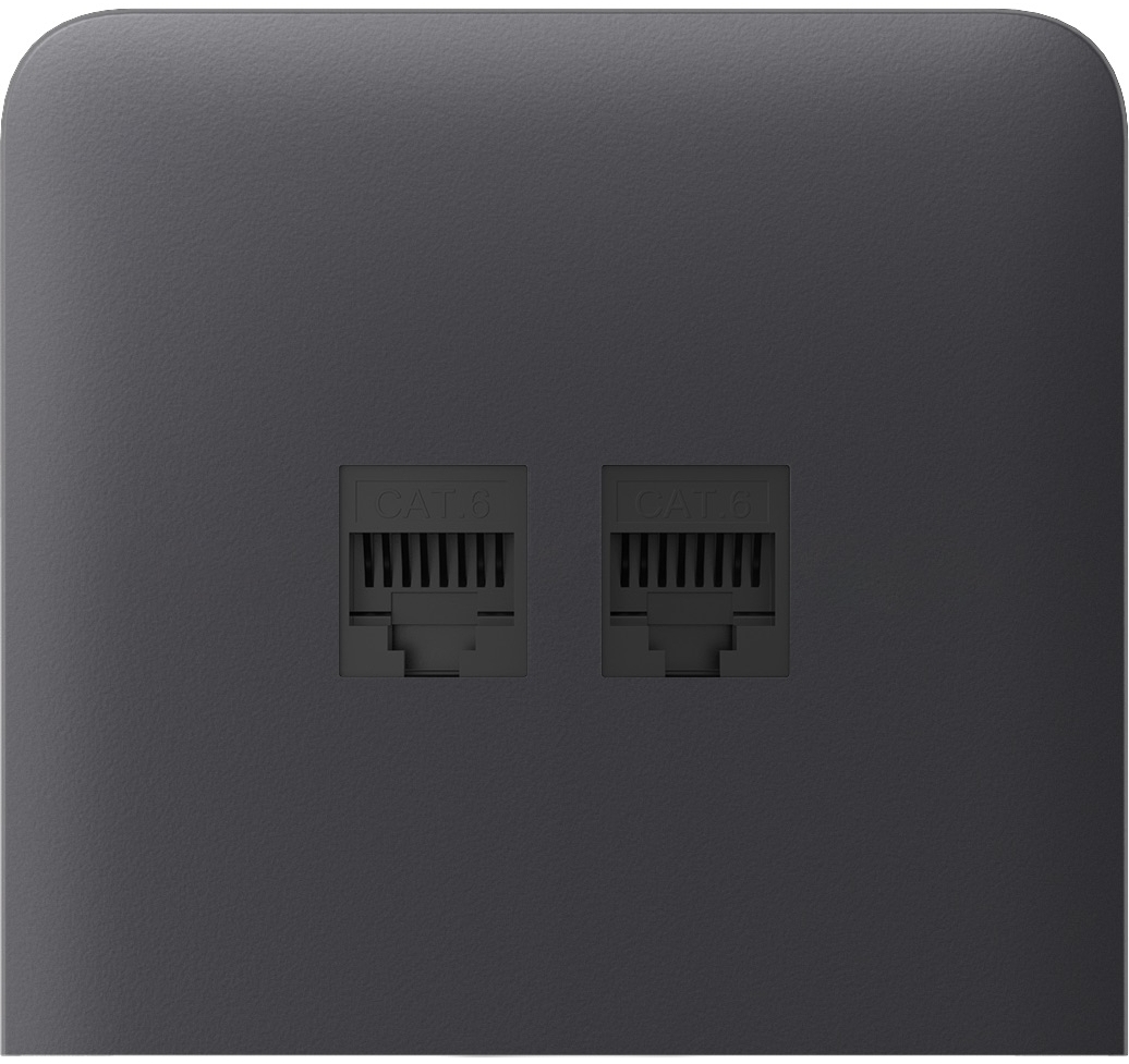 Ajax SideCover (LAN) vertical Graphite (00126223)