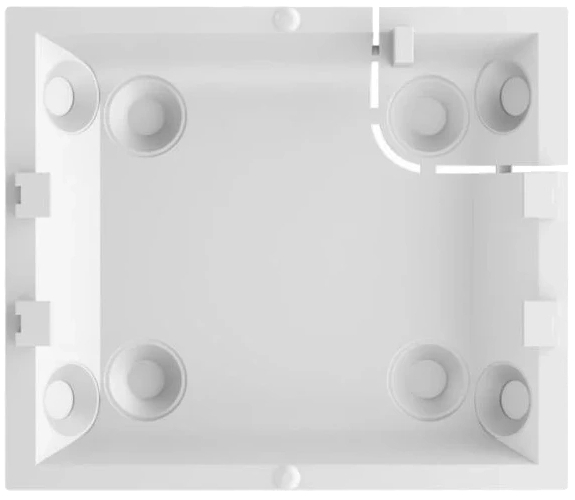 Кріпильна панель Ajax SmartBracket для MotionCam White (00016264)