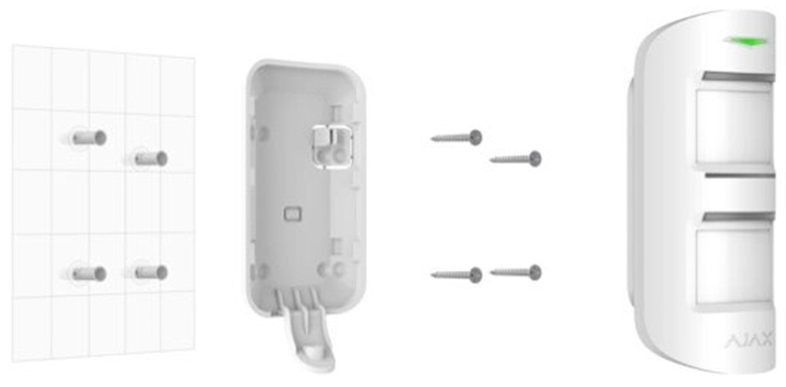 продаємо Ajax SmartBracket для MotionProtect Outdoor White (00021675) в Україні - фото 4